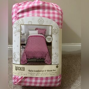 Wicked: For Good x Katie Kime Comforter Twin- NEW!